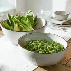 Lot de 2 saladiers Biarré