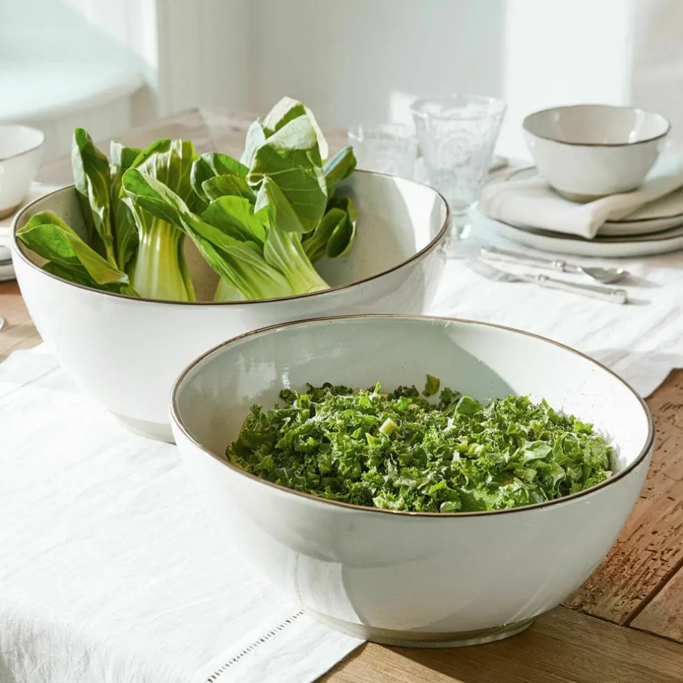 Lot de 2 saladiers Biarré