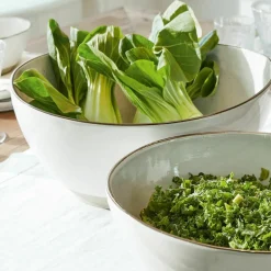 Lot de 2 saladiers Biarré