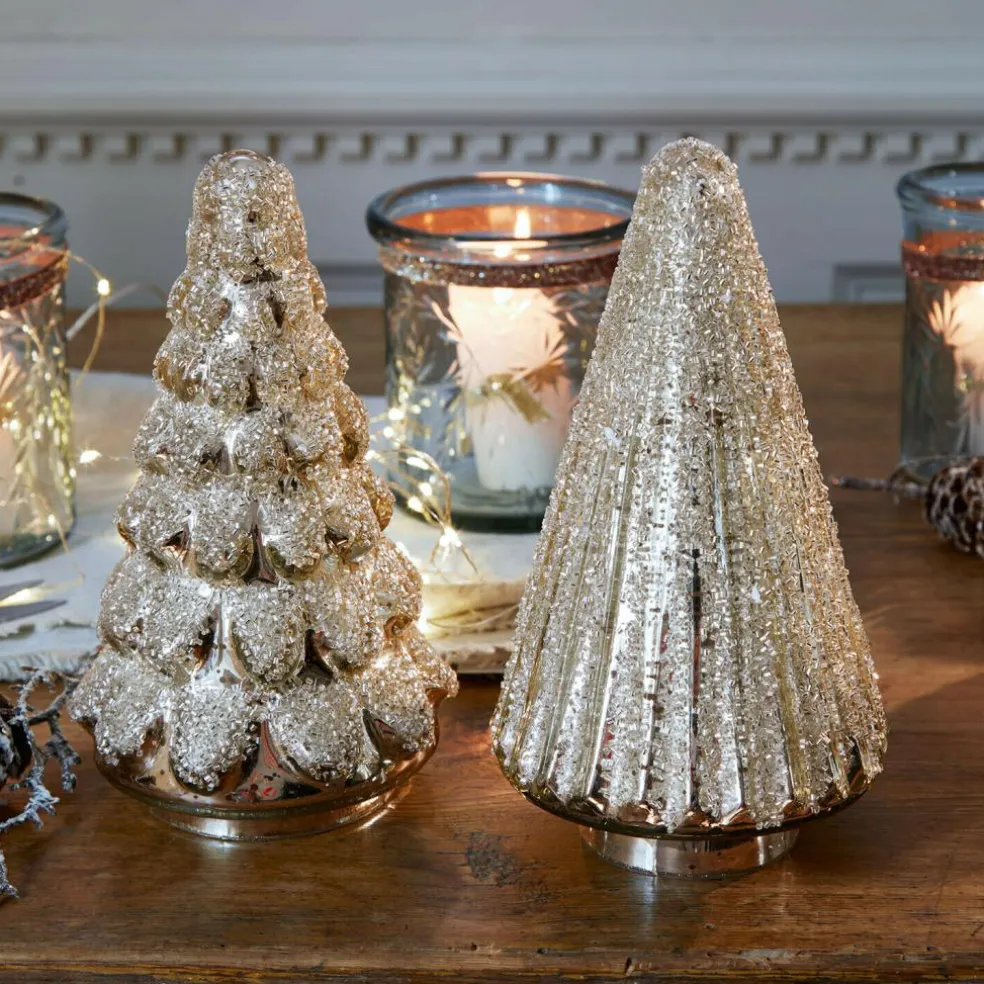 Lot de 2 sapins décoratifs Domélys