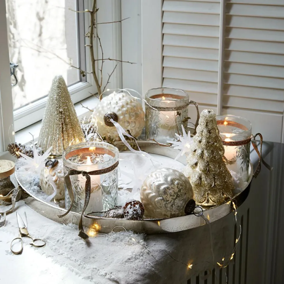 Lot de 2 sapins décoratifs Domélys