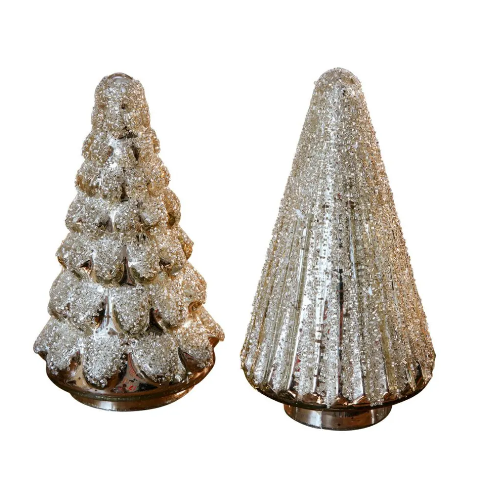 Lot de 2 sapins décoratifs Domélys