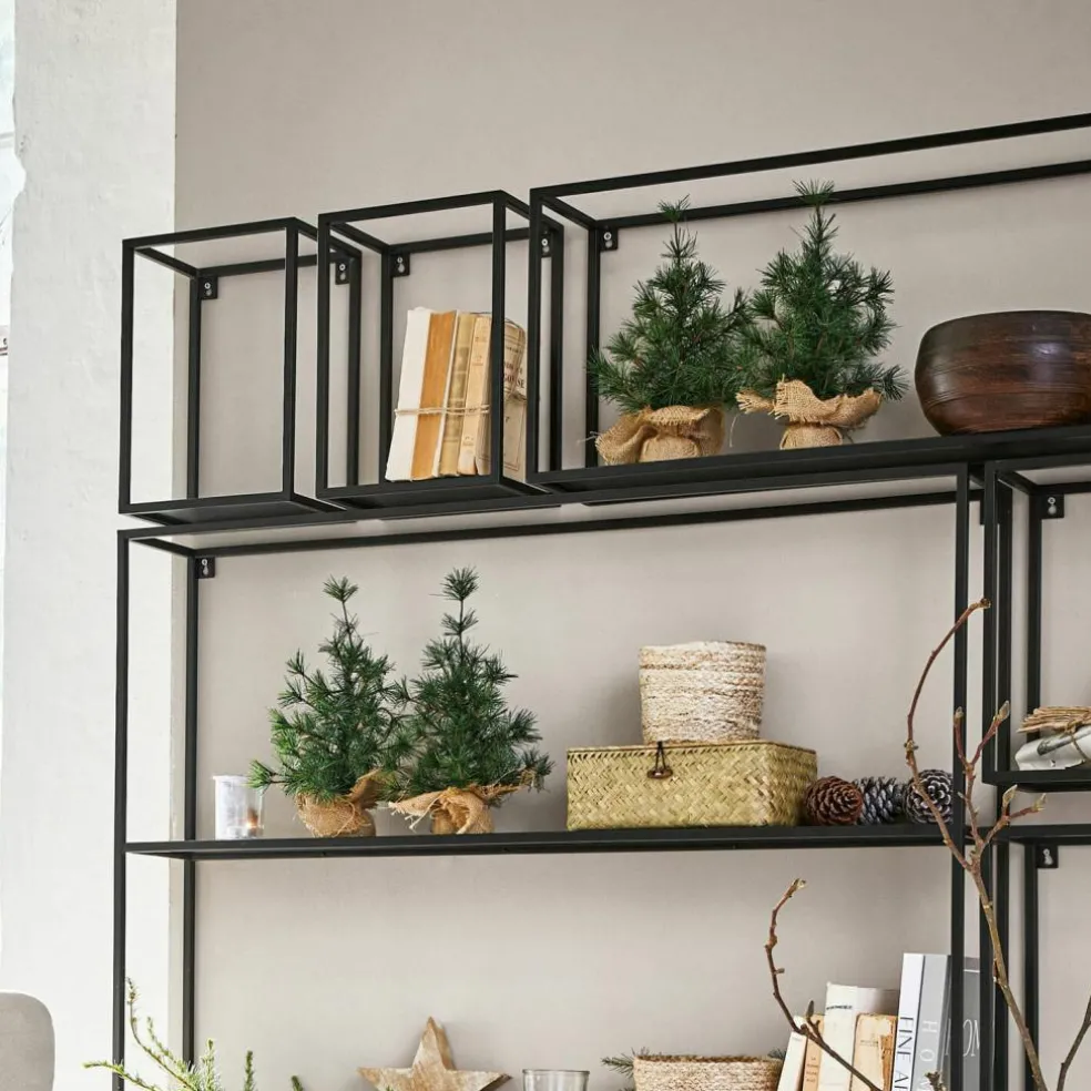 Lot de 4 sapins décoratifs Millies