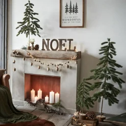 Lot de 3 sapins de Noël Lorin