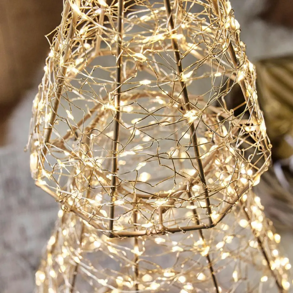 Lot de 2 sapins LED Chantorin