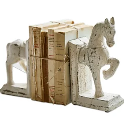 Lot de 2 serre-livres Horses