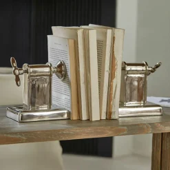 Lot de 2 serre-livres Iskora