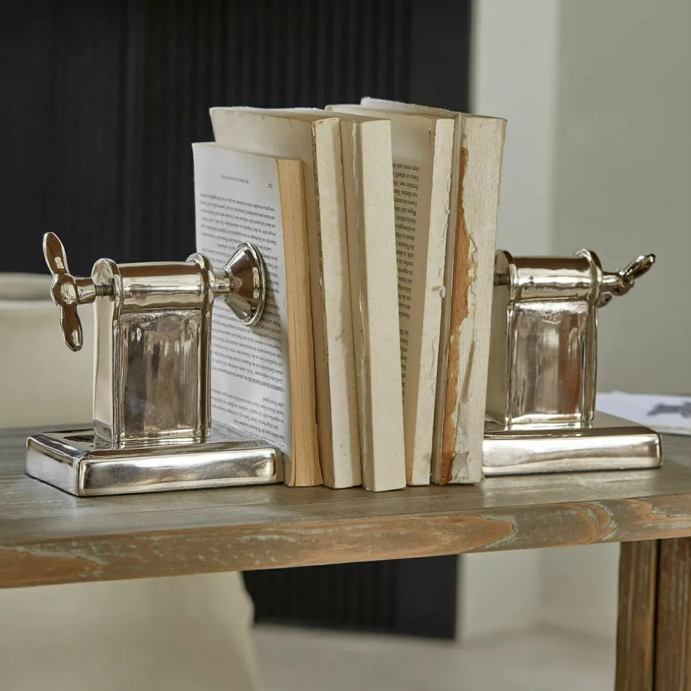 Lot de 2 serre-livres Iskora