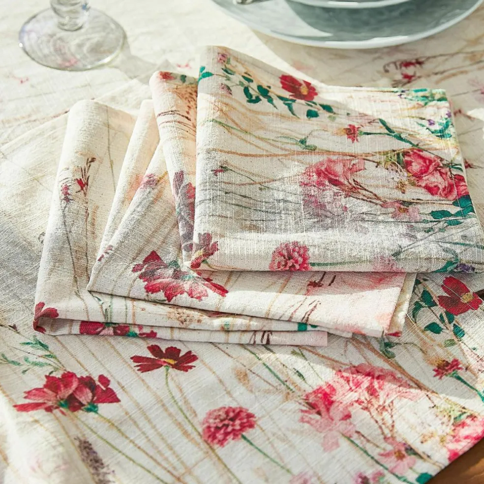 Lot de 4 serviettes Briovene