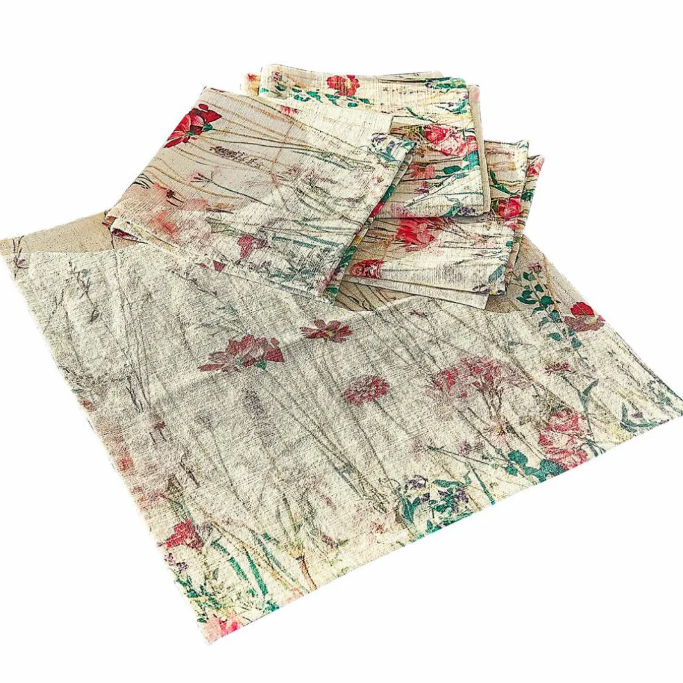 Lot de 4 serviettes Briovene