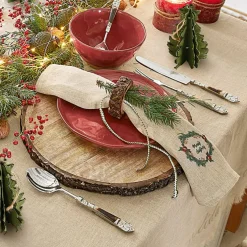 Lot de 2 serviettes de table Halofay