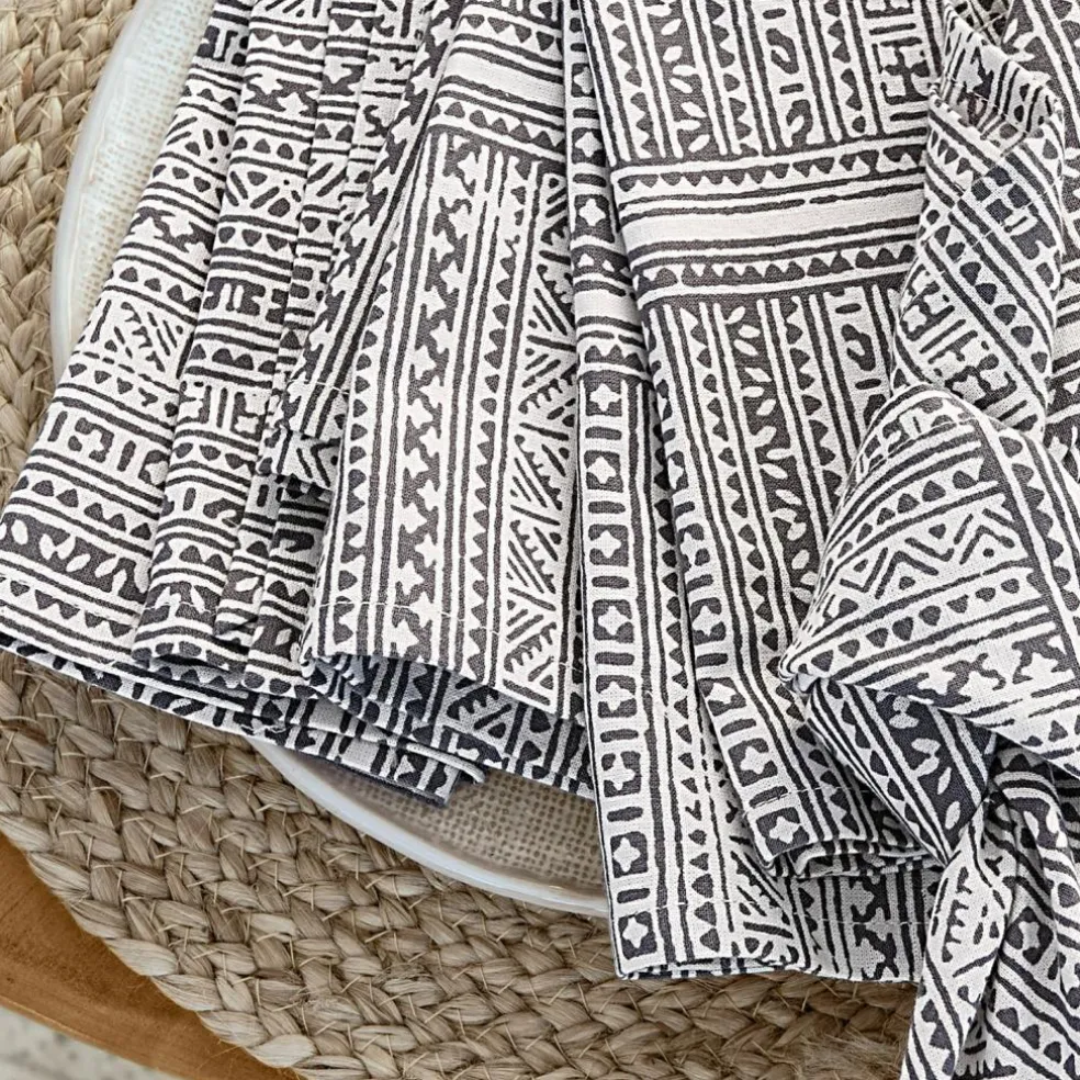 Lot de 4 serviettes de table Quentinelle