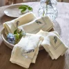 Lot de 4 serviettes de table Taralga