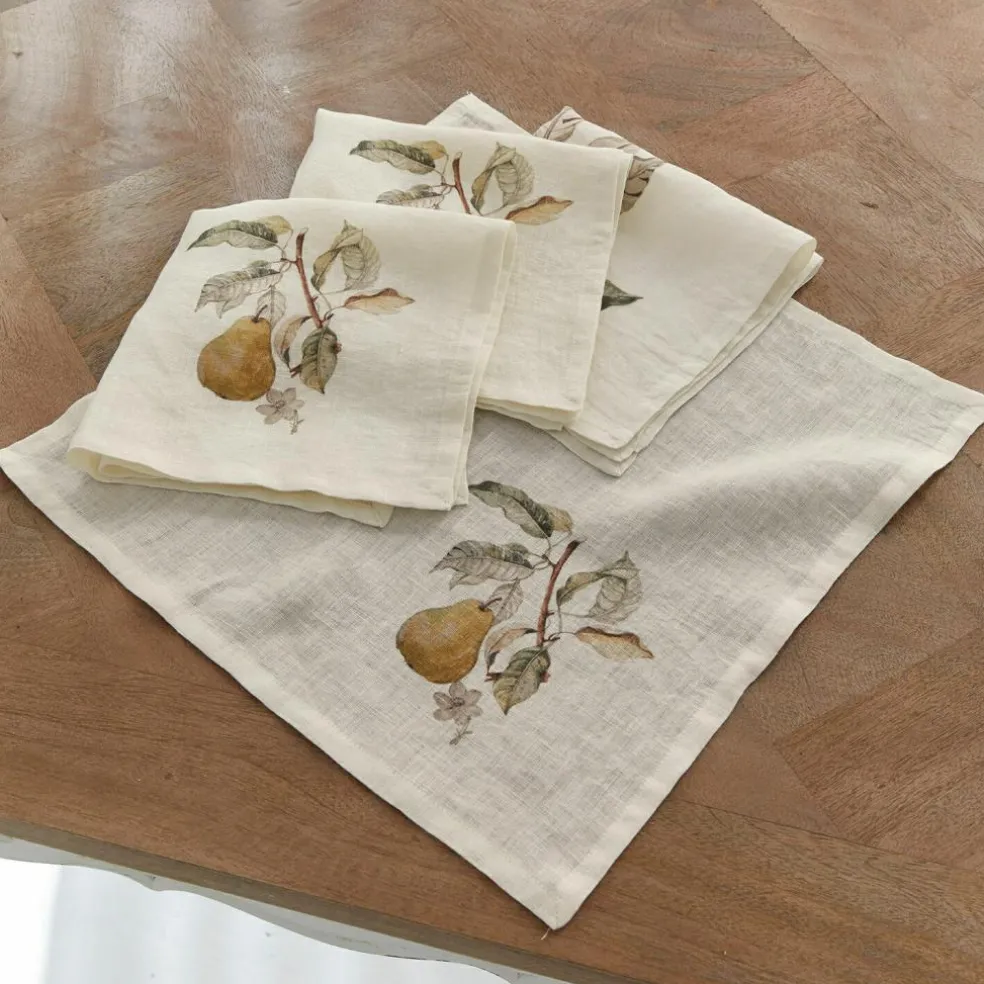 Lot de 4 serviettes de table Tupisa