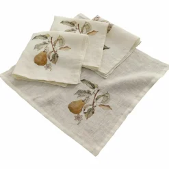 Lot de 4 serviettes de table Tupisa