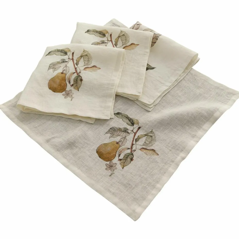 Lot de 4 serviettes de table Tupisa