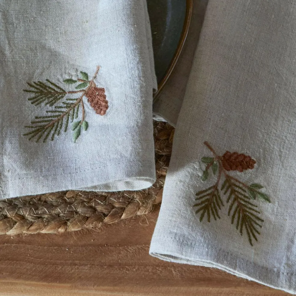 Lot de 4 serviettes de table Arlida