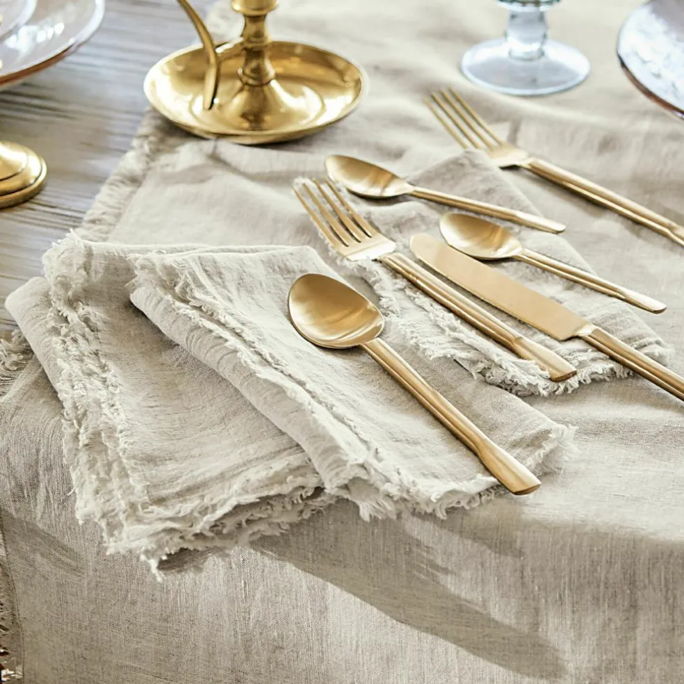 Lot de 4 serviettes de table Largo