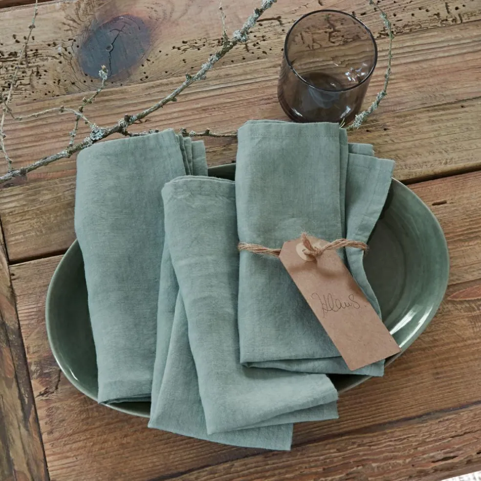 Lot de 4 serviettes Ghis