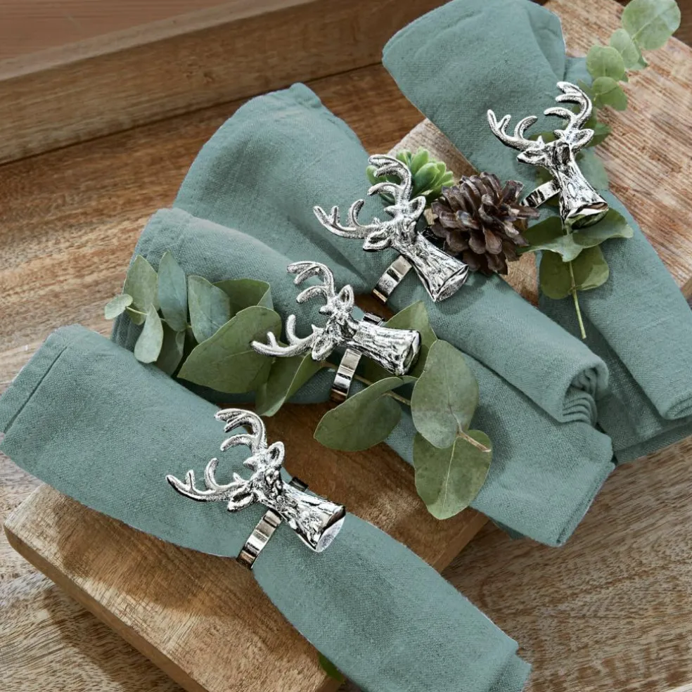 Lot de 4 serviettes Ghis