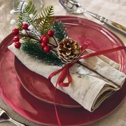 Lot de 4 serviettes Lenius