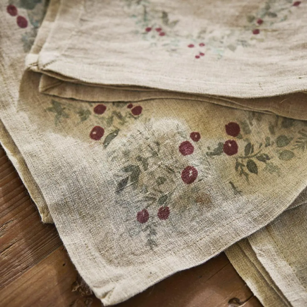 Lot de 4 serviettes Lenius