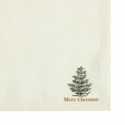 Lot de 4 serviettes Merry & Bright
