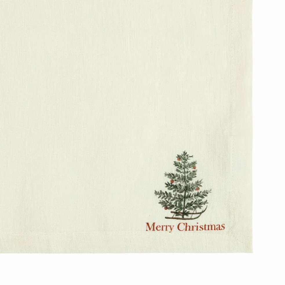 Lot de 4 serviettes Merry & Bright