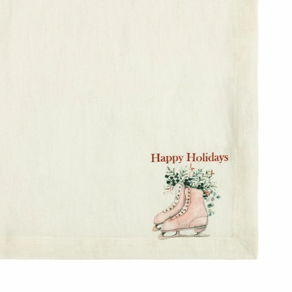 Lot de 4 serviettes Merry & Bright