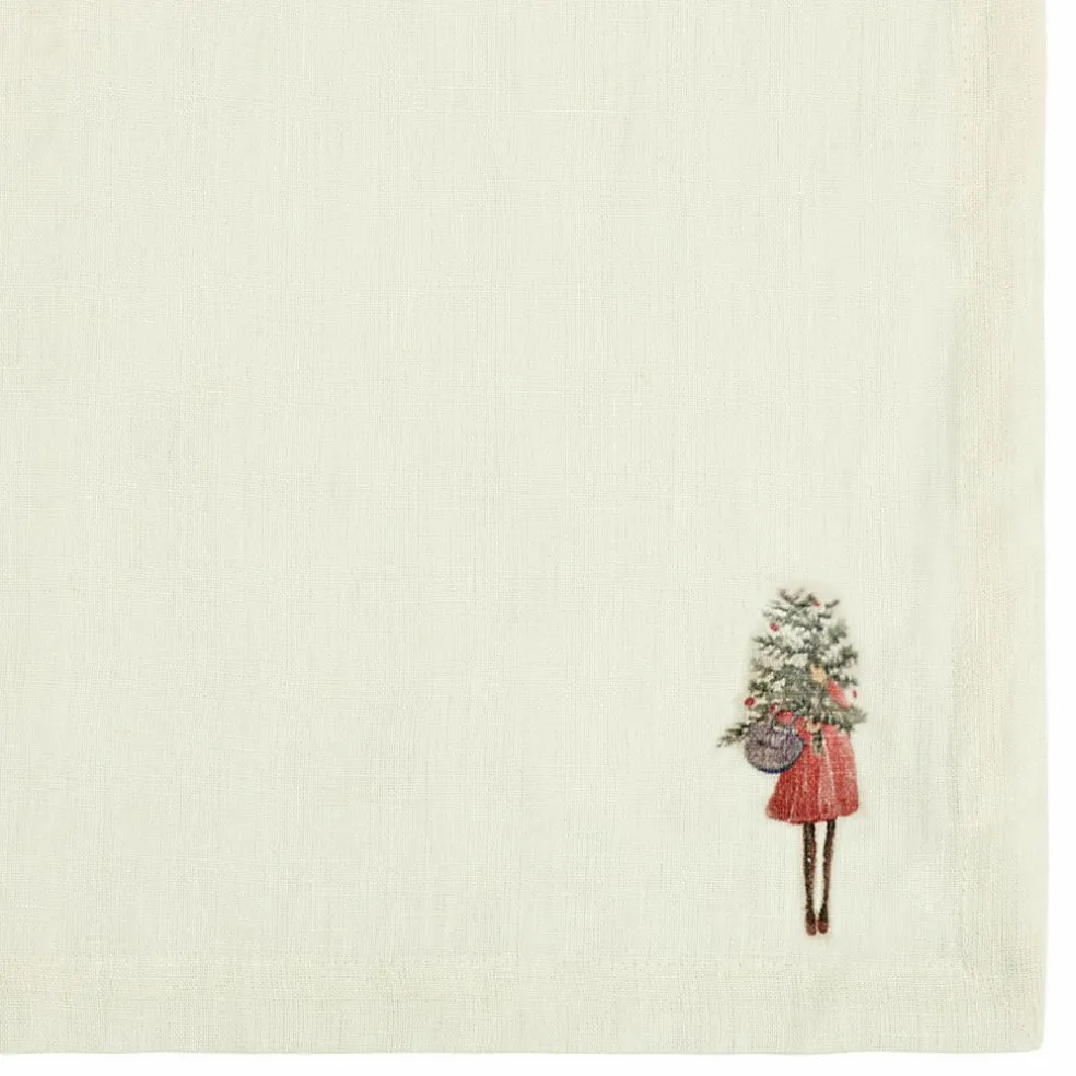 Lot de 4 serviettes Merry & Bright