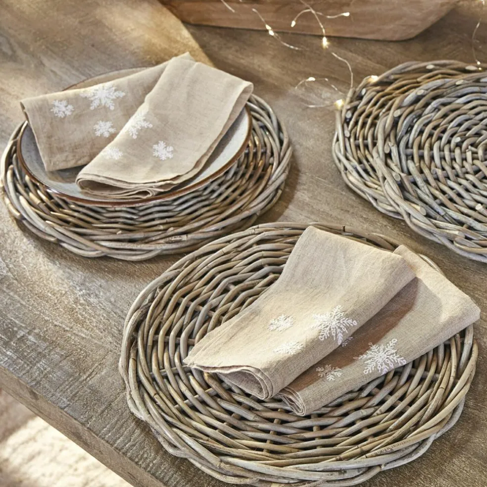 Lot de 4 serviettes Ruspi