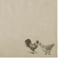 Lot de 4 serviettes Walorine