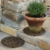 Lot de 2 supports pour pots de fleurs Winton