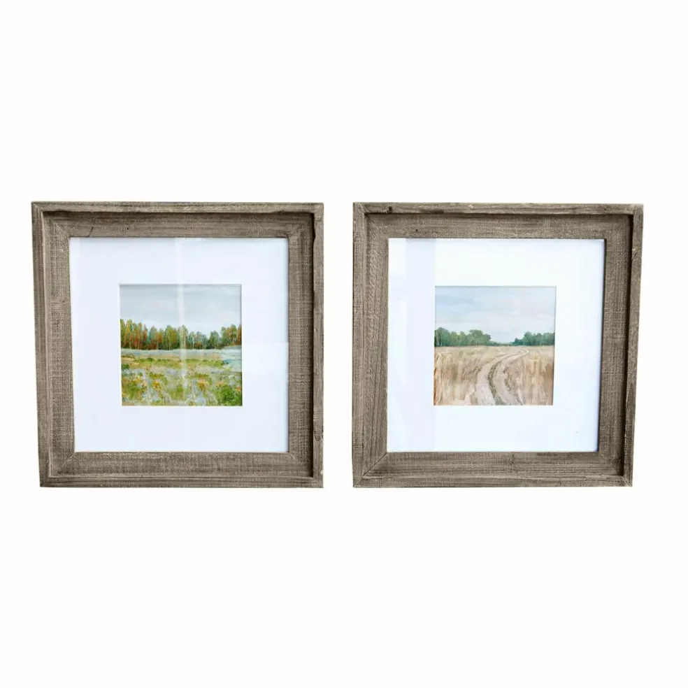 Lot de 2 tableaux Welirto