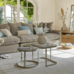 Lot de 2 tables basses Yvelissel