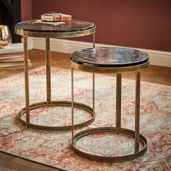 Lot de 2 tables d' Beautisse