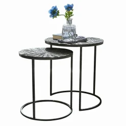 Lot de 2 tables d' Petrosini