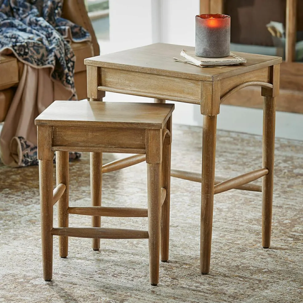 Lot de 2 tables d’appoint Benoique