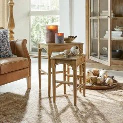 Lot de 2 tables d’appoint Benoique