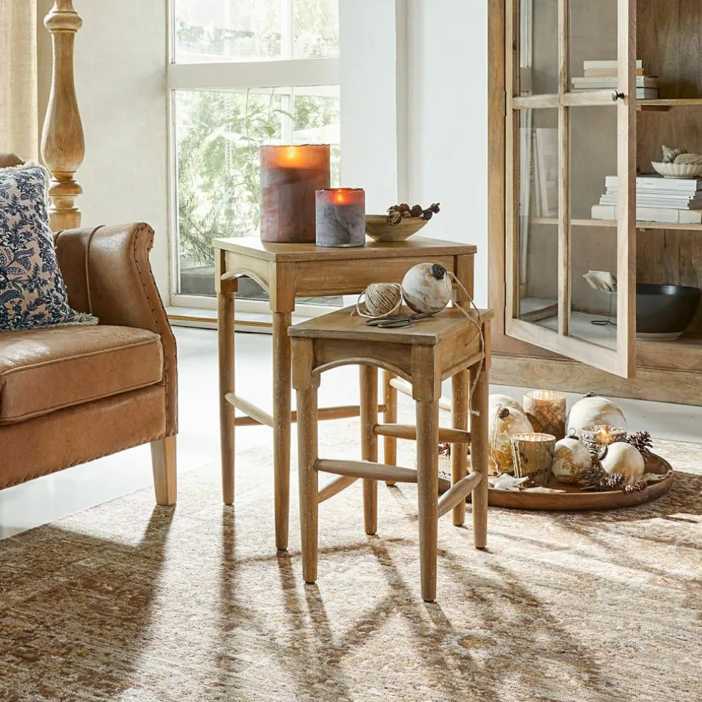 Lot de 2 tables d’appoint Benoique