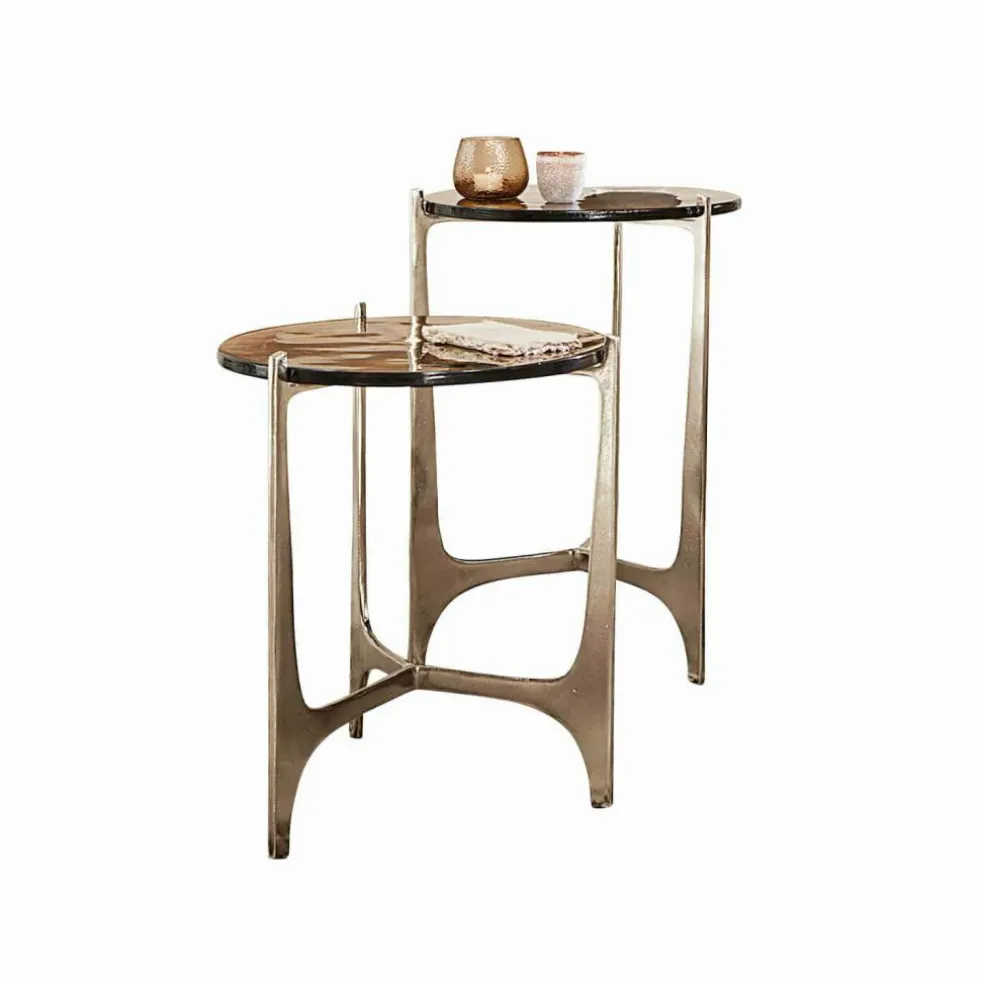 Lot de 2 tables d’appoint Jouvènne
