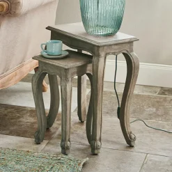 Lot de 2 tables d'appoint Nima