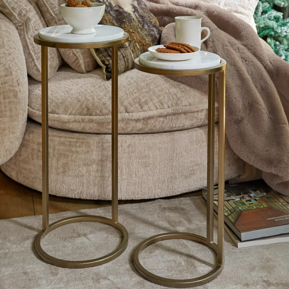 Lot de 2 tables d’appoint Soréline