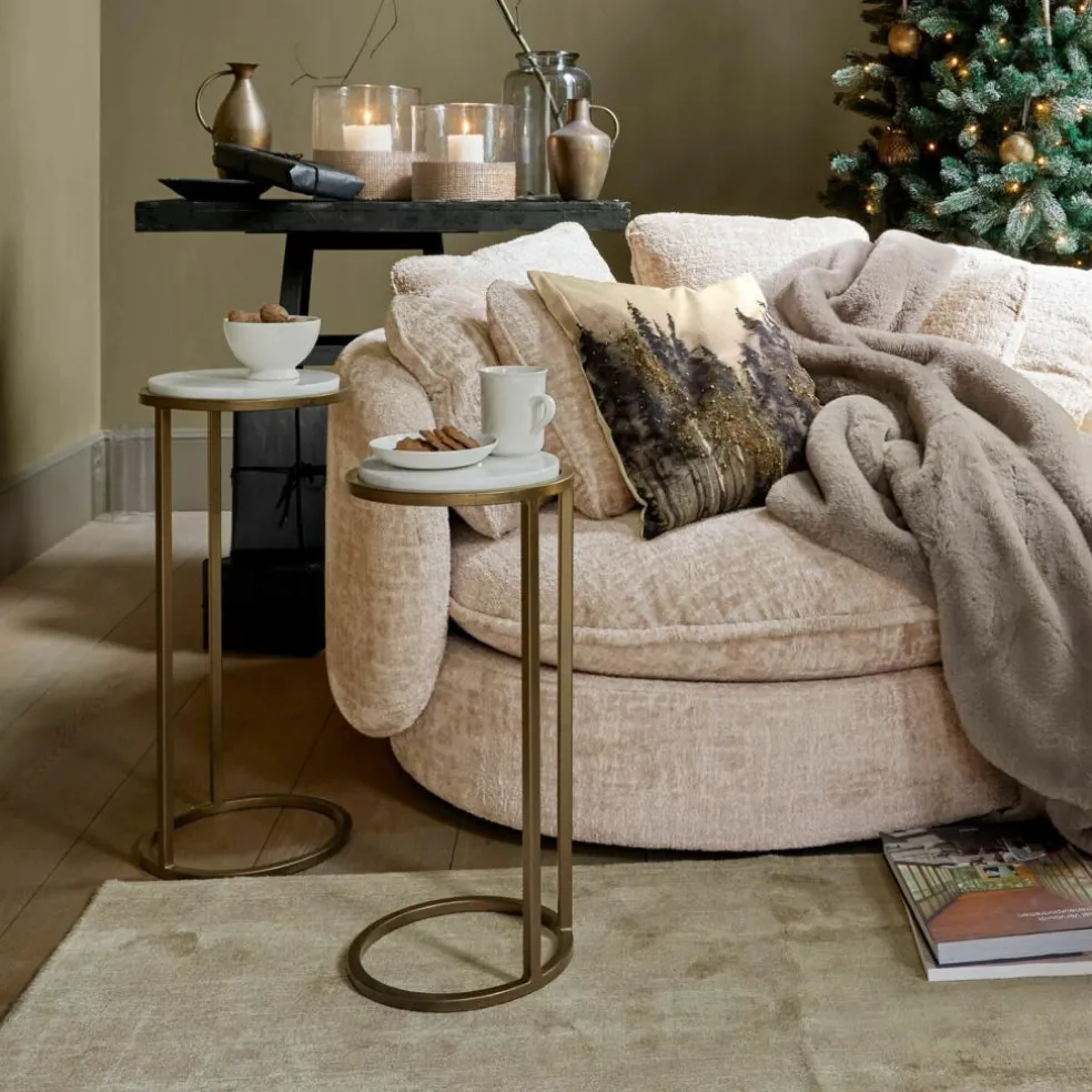 Lot de 2 tables d’appoint Soréline