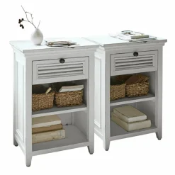 Lot de 2 tables de chevet Williston