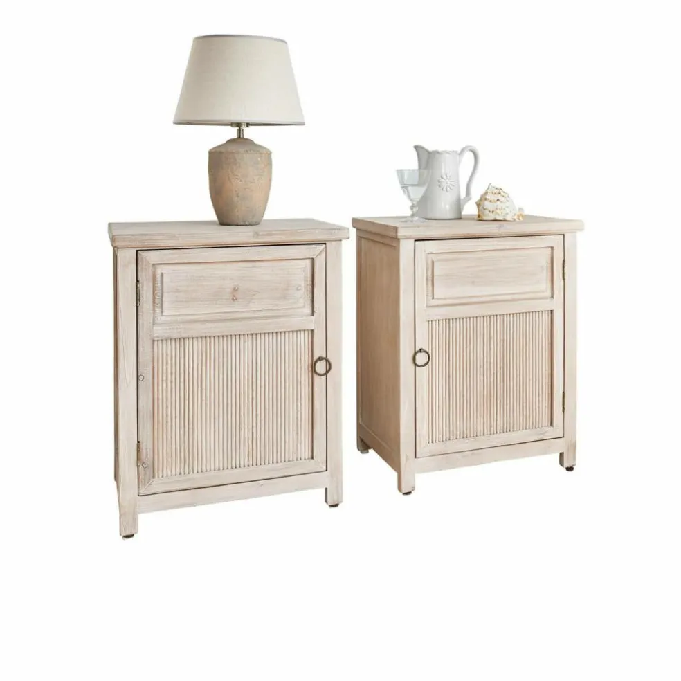 Lot de 2 tables de chevet Brolive