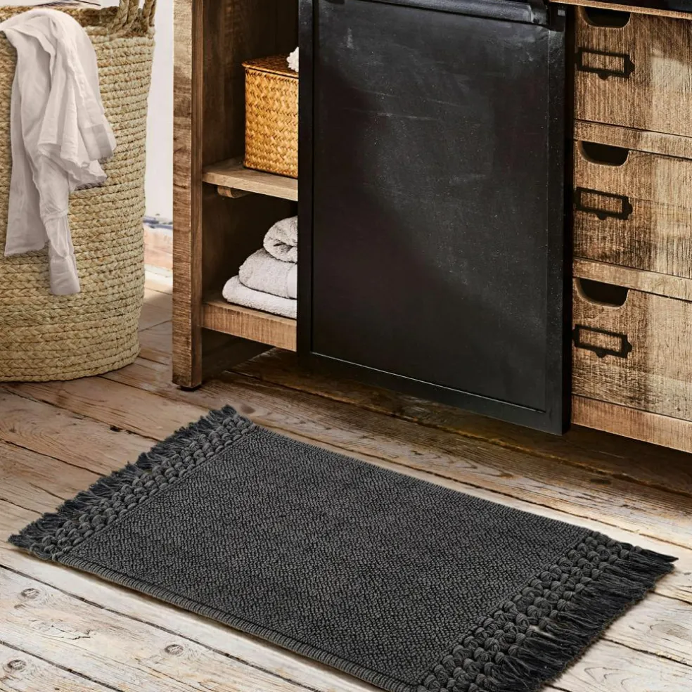 Lot de 2 tapis de bain Faelwyn