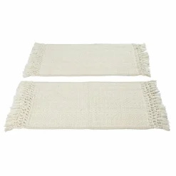 Lot de 2 tapis de bain Faelwyn