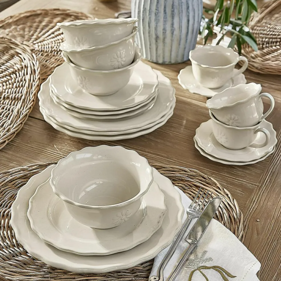 Lot de 6 tasses avec soucoupes Mallevesse