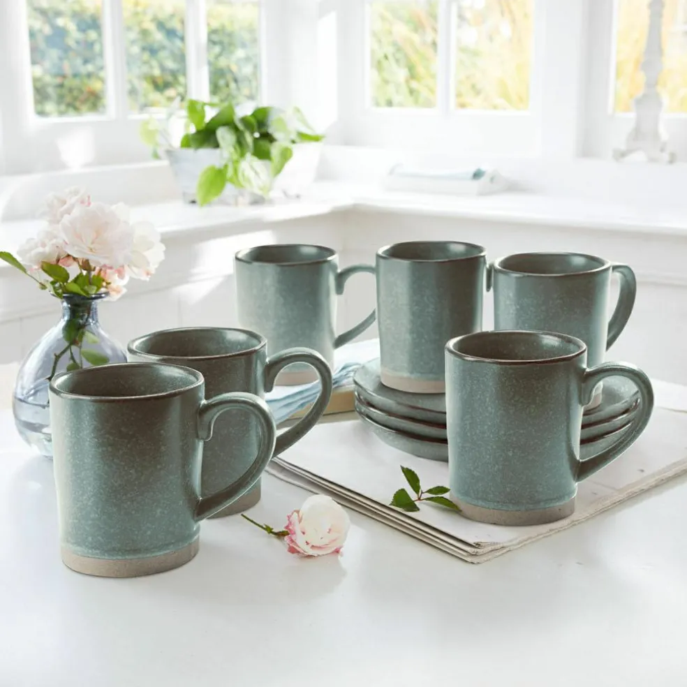 Lot de 6 tasses Biarré